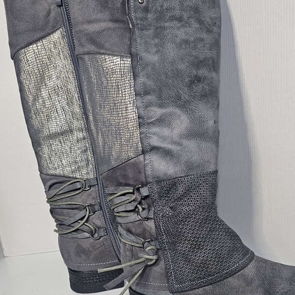 Spring Step Patrizia Maxie Boots-Grey - Picture 5 of 16